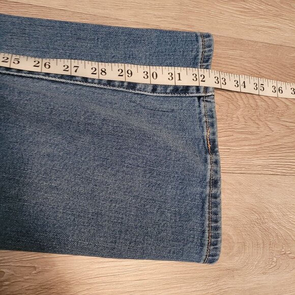 Vtg Levi's Jeans 16 L Nouveau 515 Bootcut High Rise Medium Light Western Y2K - Picture 8 of 10